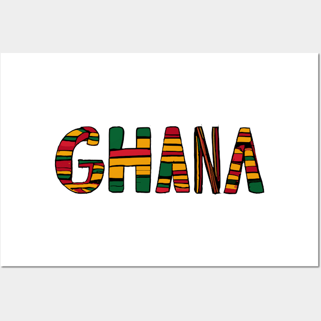 Ghana Afrocentric Wall Art by Graceful Designs